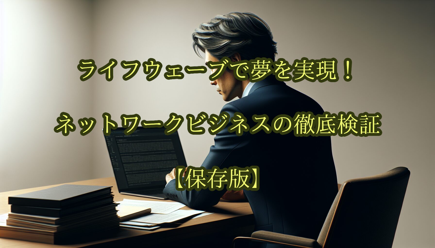 ライフウェーブで夢を実現！ネットワークビジネスの徹底検証【保存版】
