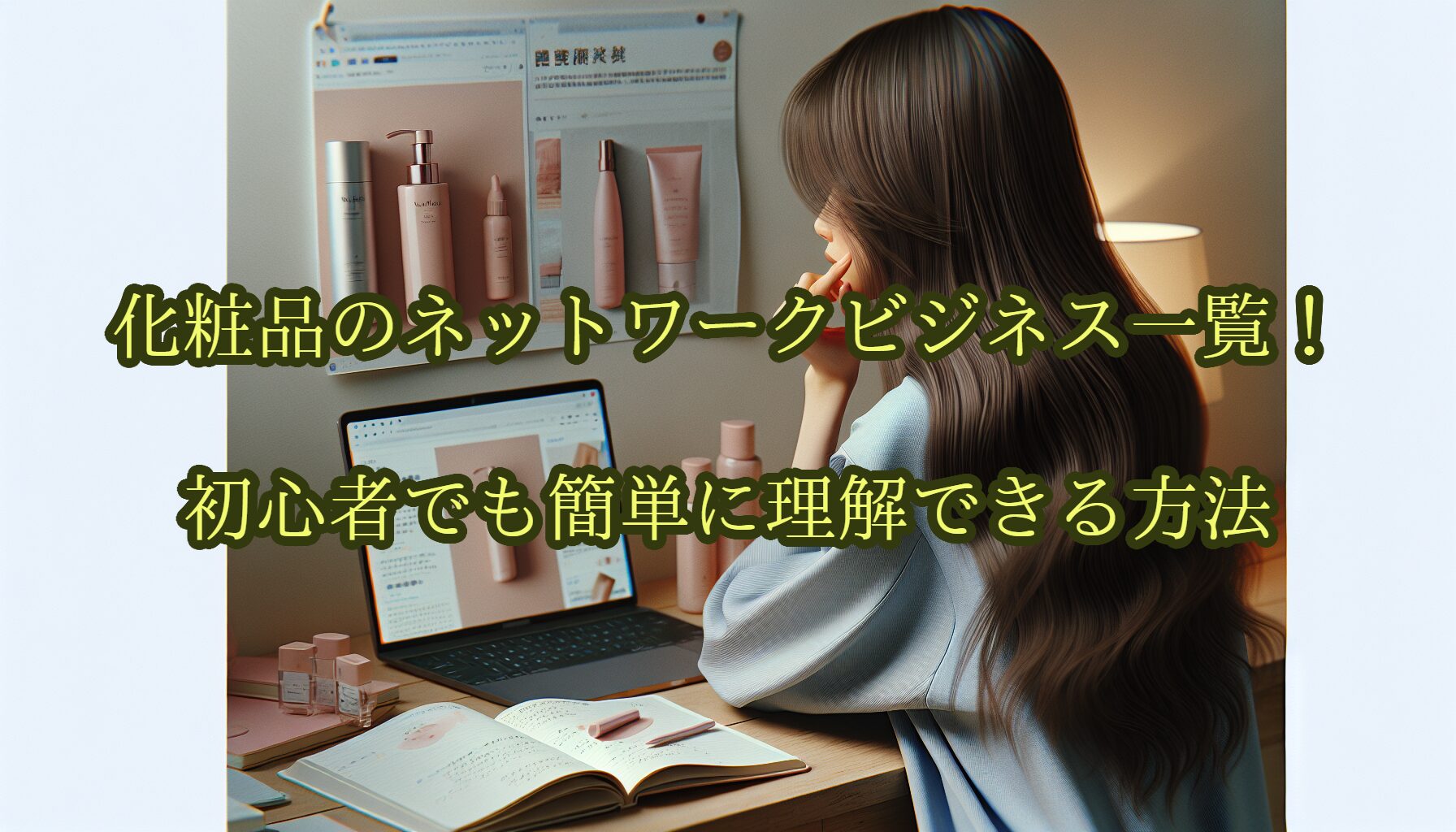 化粧品のネットワークビジネス一覧！初心者でも簡単に理解できる方法