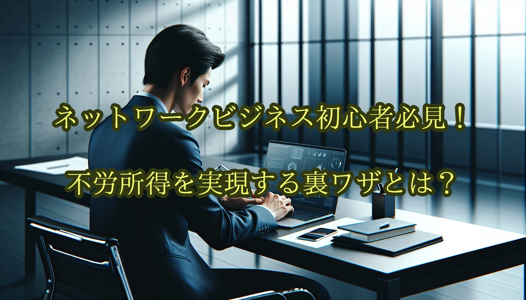 ネットワークビジネス初心者必見！不労所得を実現する裏ワザとは？