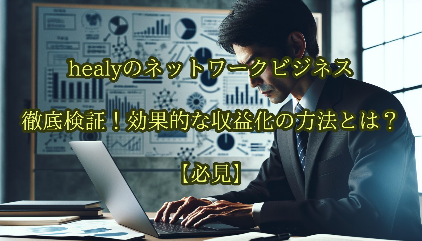 healyのネットワークビジネス徹底検証！効果的な収益化の方法とは？【必見】