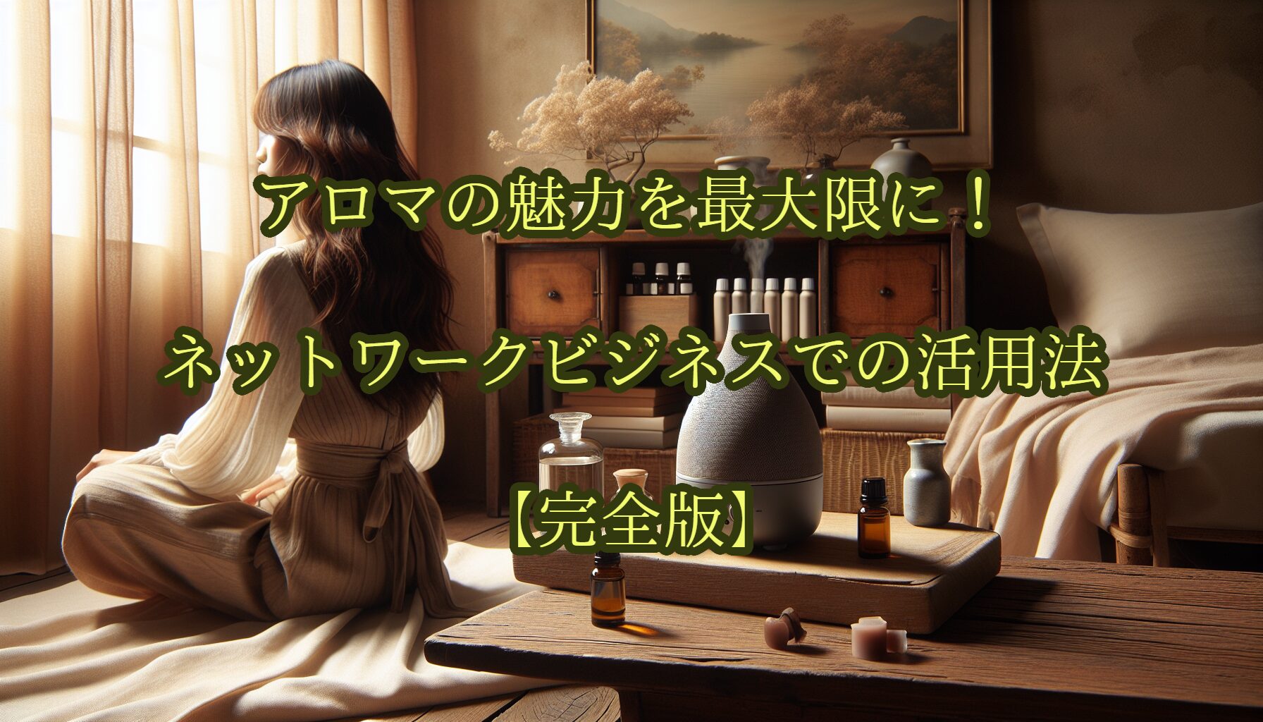 アロマの魅力を最大限に！ネットワークビジネスでの活用法【完全版】