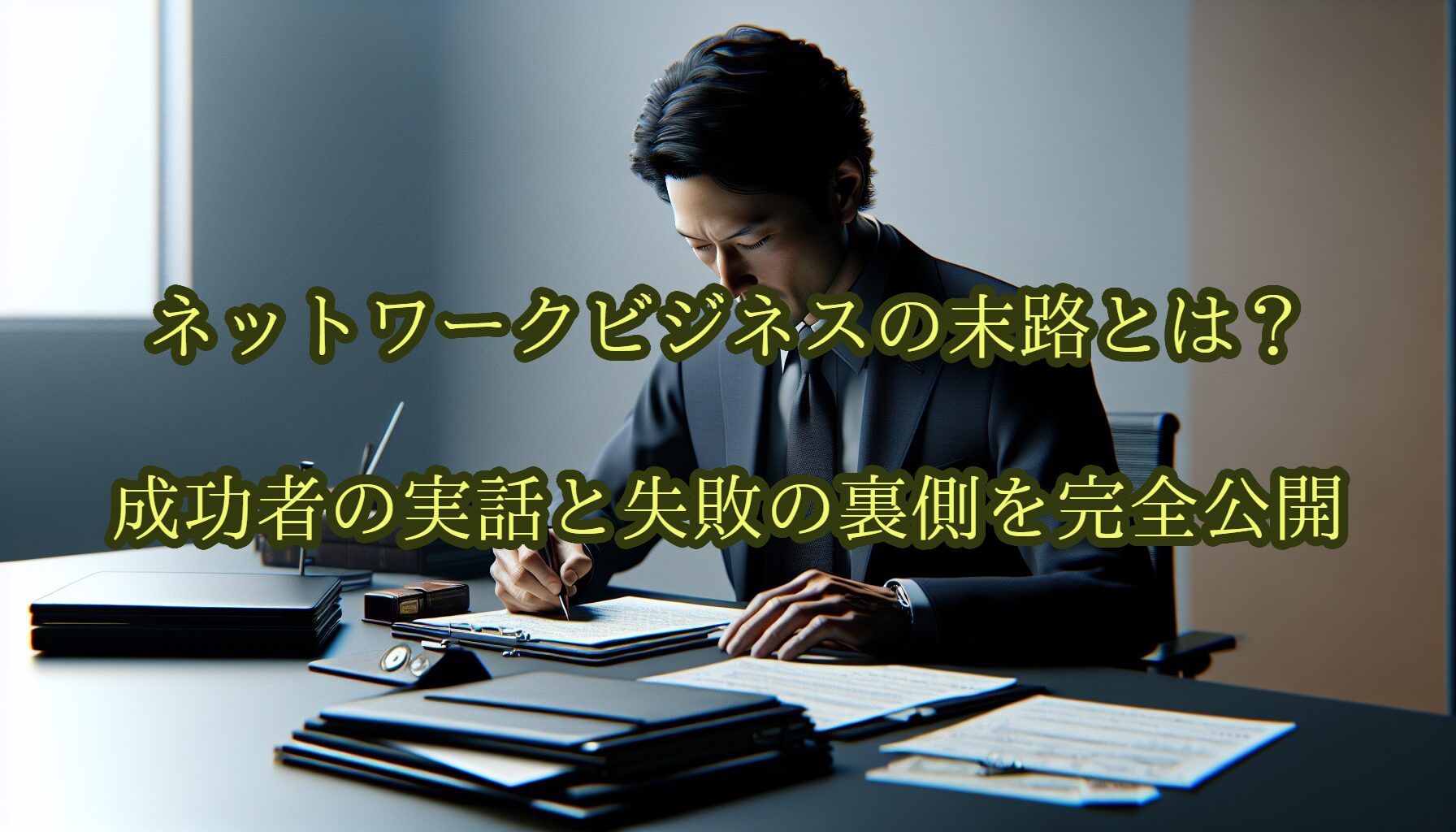 ネットワークビジネスの末路とは？成功者の実話と失敗の裏側を完全公開