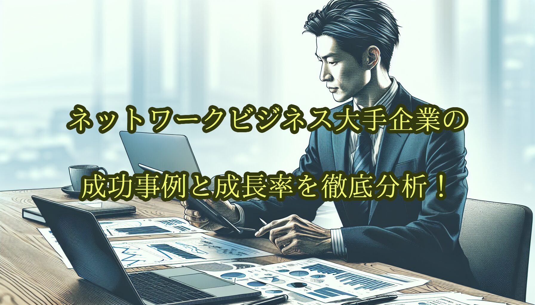 ネットワークビジネス大手企業の成功事例と成長率を徹底分析！