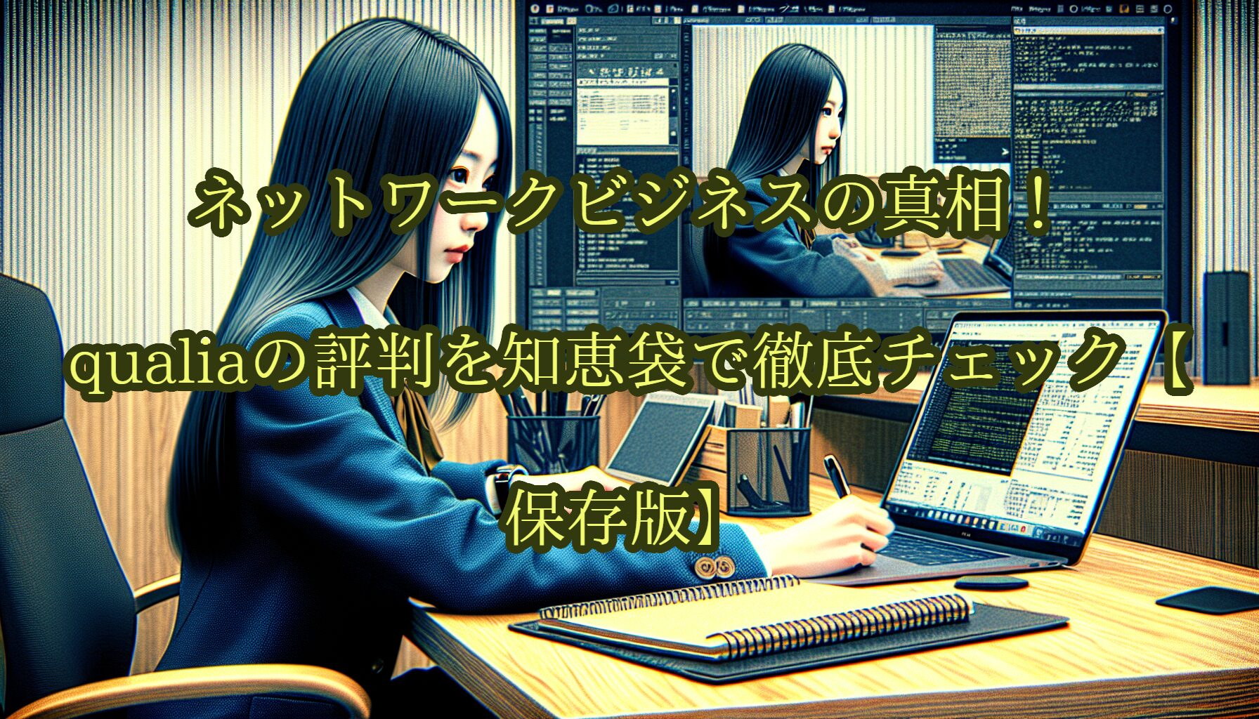 ネットワークビジネスの真相！qualiaの評判を知恵袋で徹底チェック【保存版】