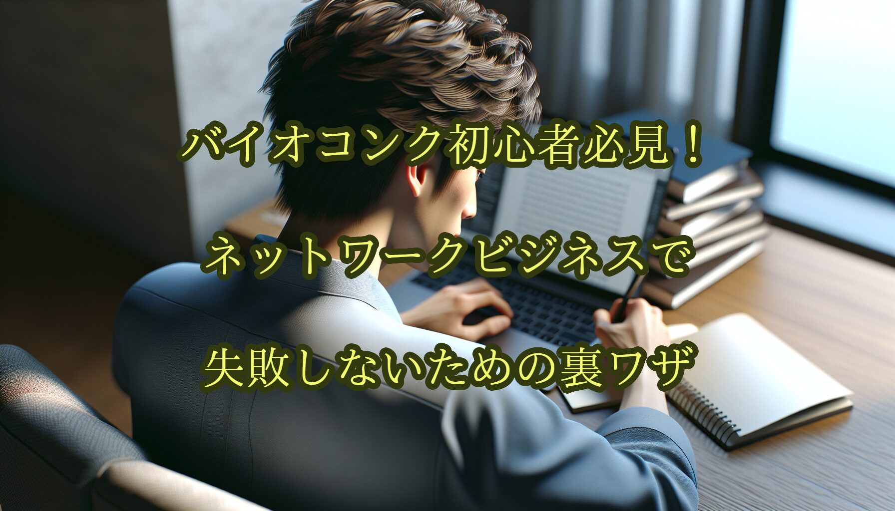 バイオコンク初心者必見！ネットワークビジネスで失敗しないための裏ワザ