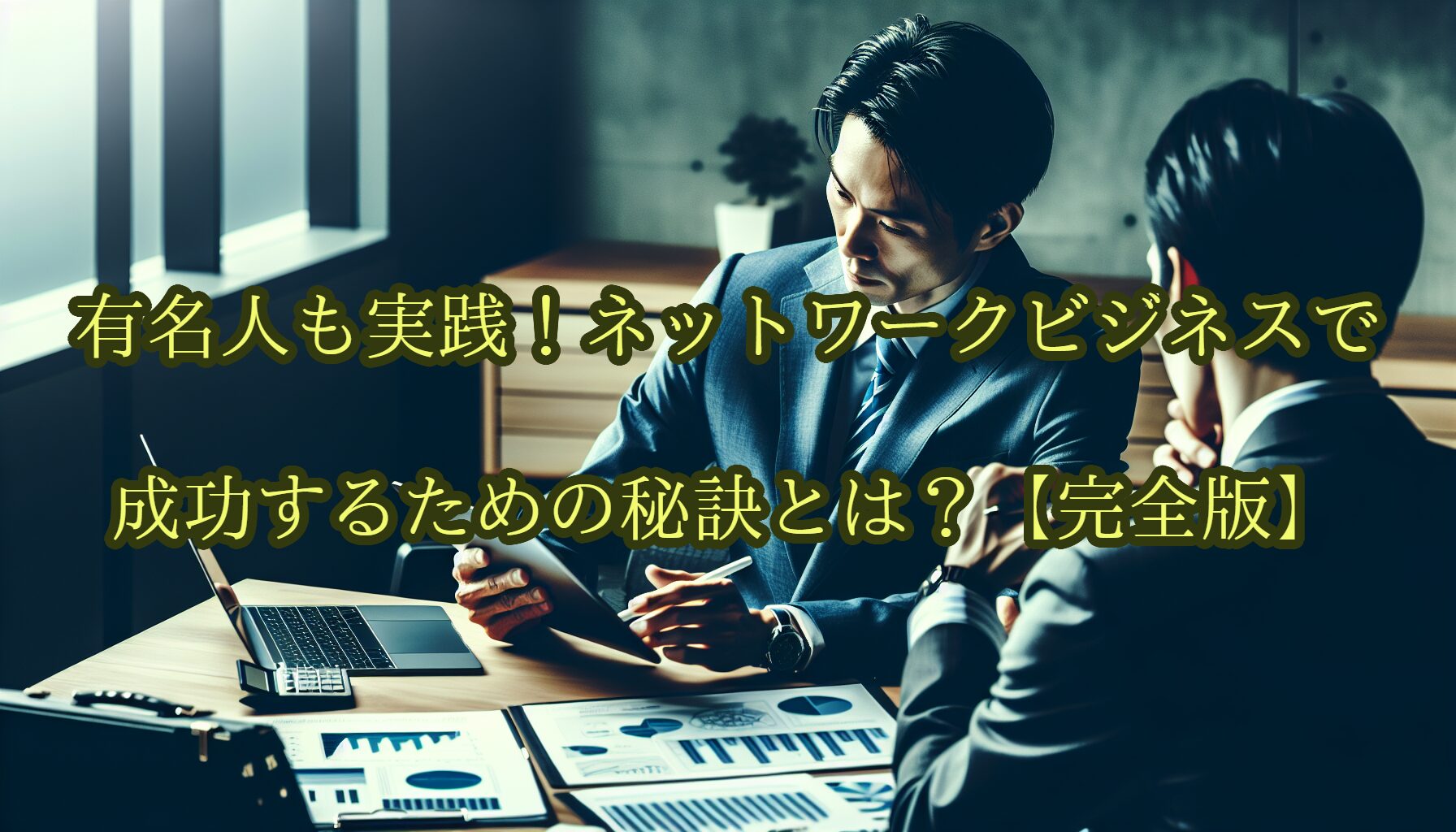 有名人も実践！ネットワークビジネスで成功するための秘訣とは？【完全版】