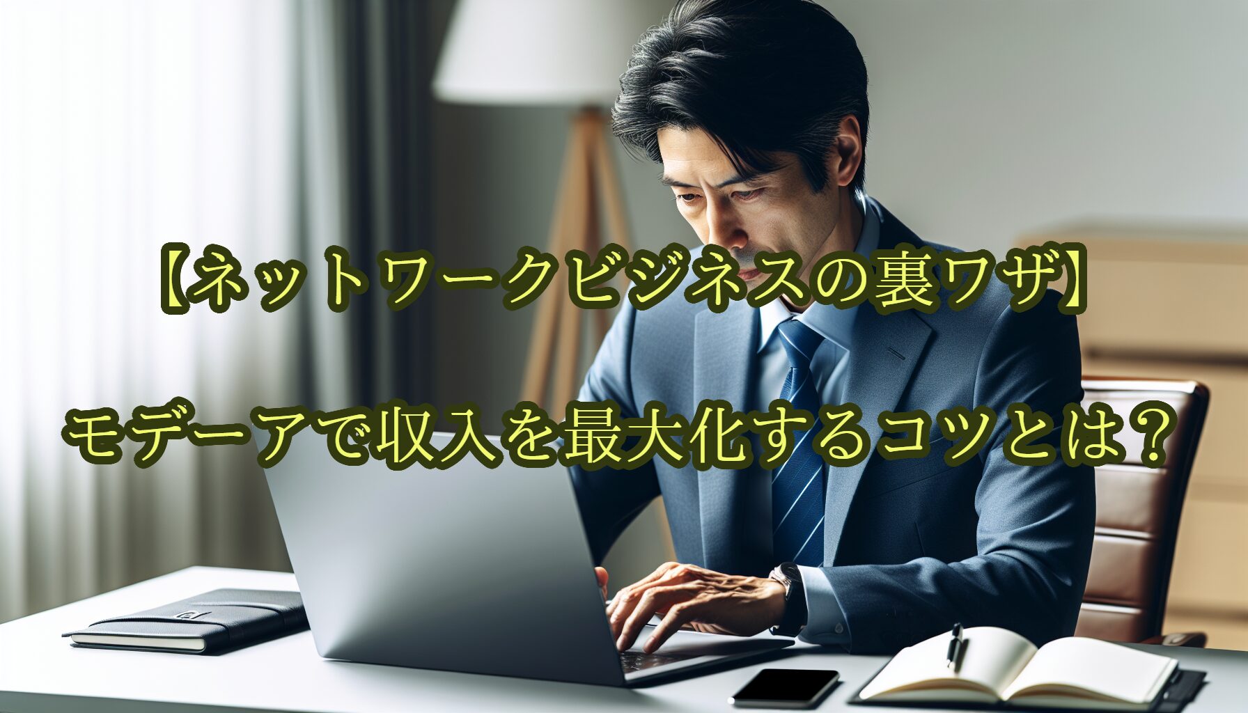 【ネットワークビジネスの裏ワザ】モデーアで収入を最大化するコツとは？