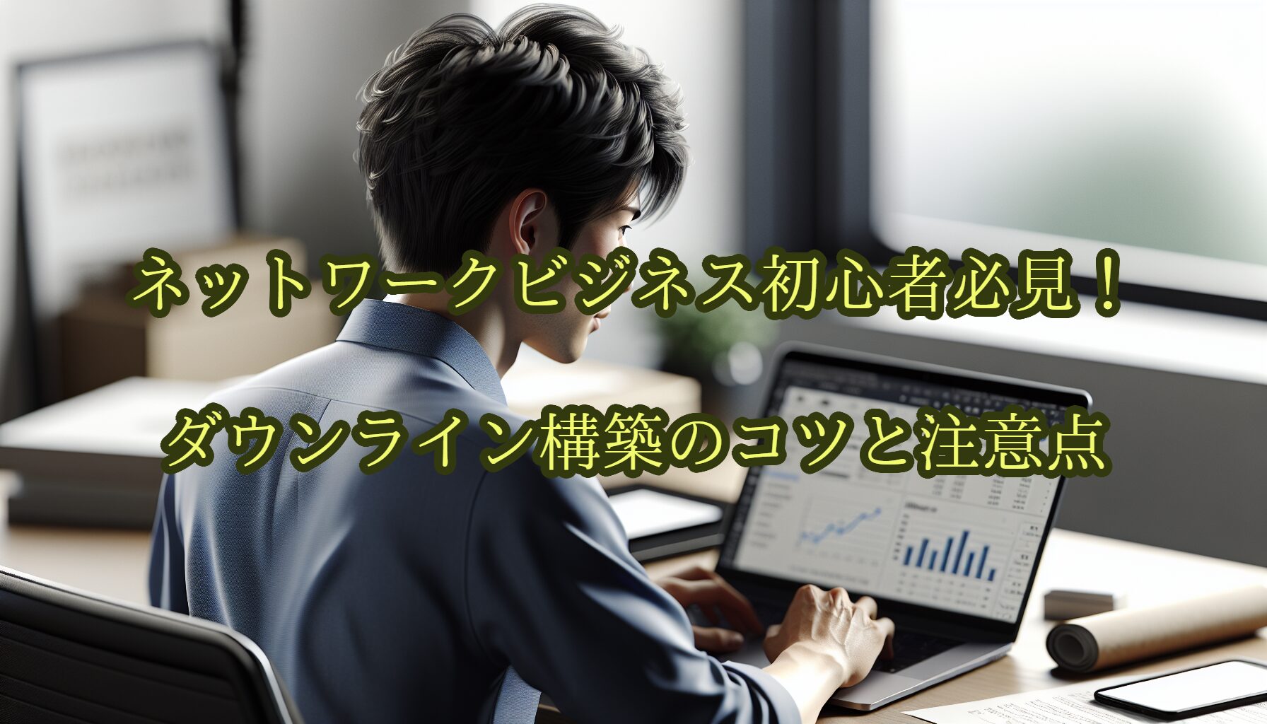 ネットワークビジネス初心者必見！ダウンライン構築のコツと注意点