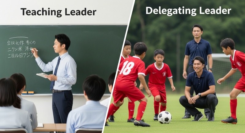 パラダイムシフト：「教える」リーダーから、「任せる」リーダーへ