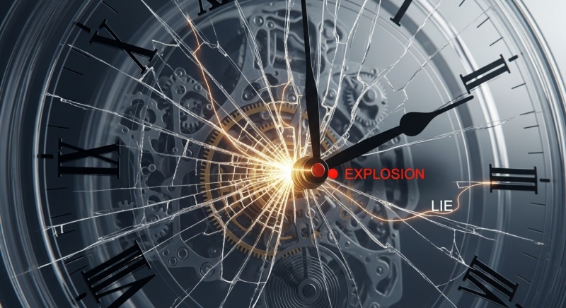 「嘘」は一瞬の勢いを生むが、組織を根本から破壊する時限爆弾である