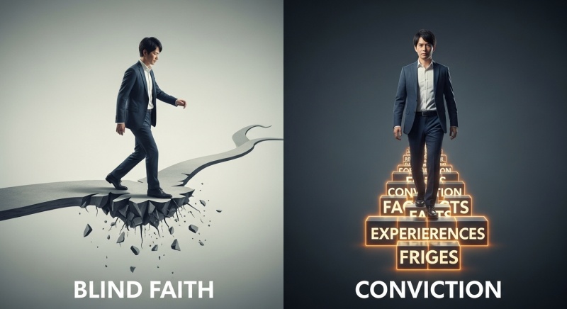 パラダイムシフト：「盲信（Blind Faith）」から「確信（Conviction）」へ