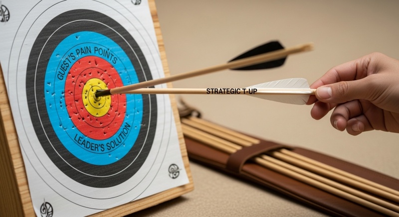 成約率を最大化する「戦略的T-UP」3つのステップ