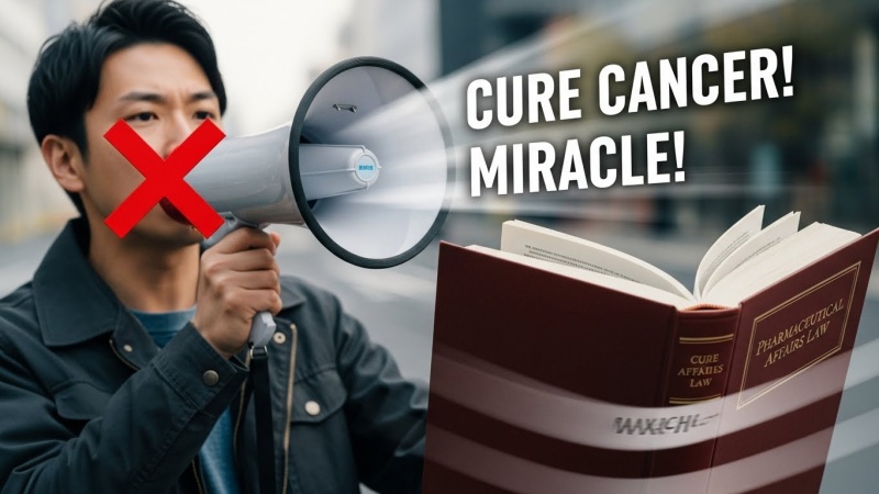 「貼るだけ」の落とし穴。薬機法違反の温床となる勧誘トークの実態